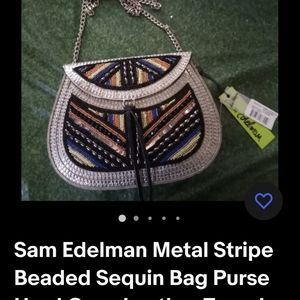 Sam Edelman Metal Purse..NWT